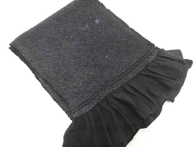 JAPANESE KIMONO FOR MEN / HEKO OBI / ALL SHIBORI